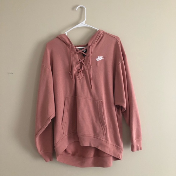 Nike Tops - Nike pink hoodie